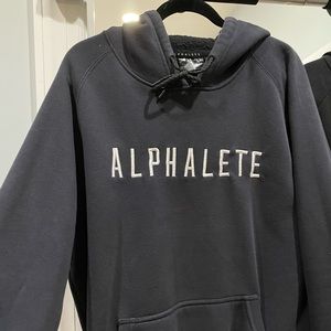 Alphalete hoodie black size large